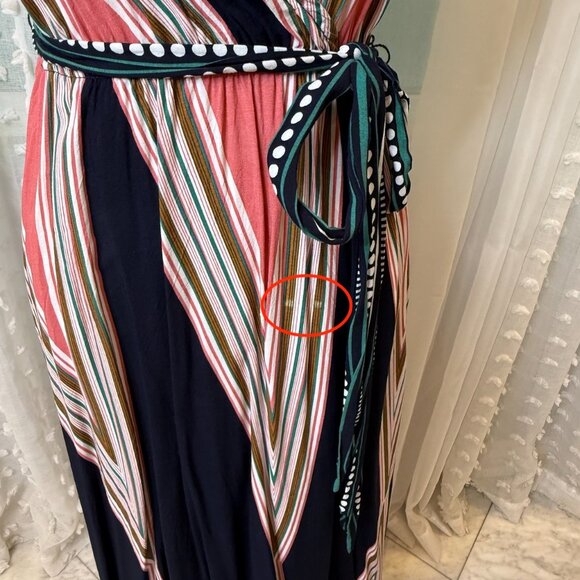 Short-Sleeve Floor-Length Modern Lady Dress - Picture 7 of 13